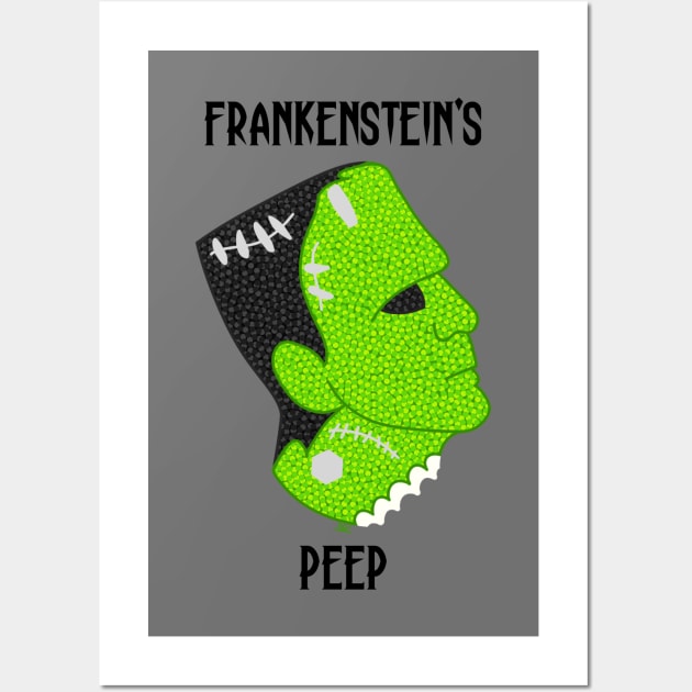 Frankenstein's Peep Wall Art by SpectreSparkC